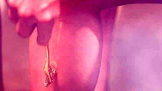 Slayed Domme Lumi Gags and Suspends Naughty Sub Vanessa for Rimjob