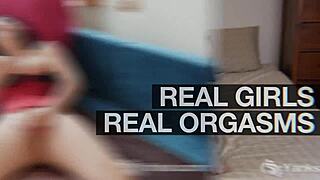 Watch Sylvie Lavine finger herself to cum with dirty talk