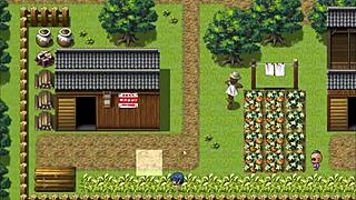 Damn! Tanned Natsuki in hentai game ep 3 naked bath