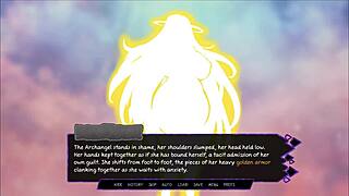 Futariuums Gate FUTANARI Hentai Game Ep 1 Half Succubus Fapping to Redhead MILF