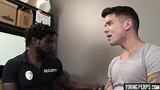 Black cop catches straight teen in a tense first encounter