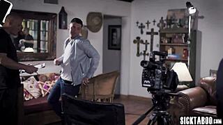 confused busty milf gets used by perverted group