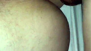 he stretched my little ass in hardcore anal sex with creampie
