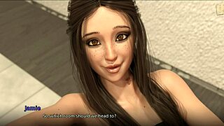 Did you see the brunette milf walk in on John fucking Jamie?