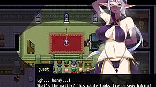 Kris and the city of pleasure part 3, i got bound and toyed in this hentai game