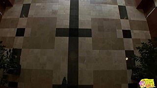 Blonde And Brunette Lesbians Finger And Dildo Fuck On White Leather Sofa