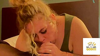 my step sister tries deepthroating my big black cock