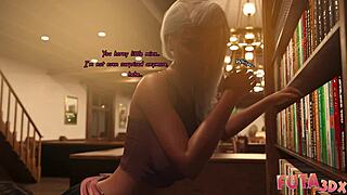 futa3dx tells of a hot brunette obsessed with sucking her futa gf's big dick