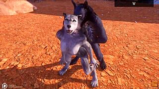 Lobo alfa bangs hot loba in wild life action