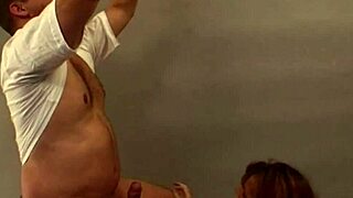 does this milf brunette get fucked after photoshoot?