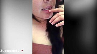 Sexy Latina Lies On Bed Waiting For Cum On Her Face