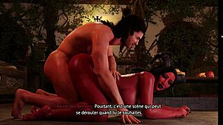 fantasy fuck in 3d anime hentai game with hardcore sex and erotic scenes