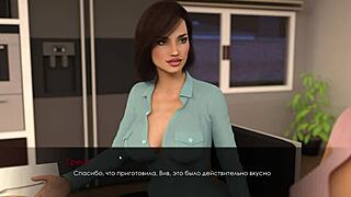 complete gameplay - summer with mia 2 part 4, aunt in bikini teasing monster cock in 3d hentai