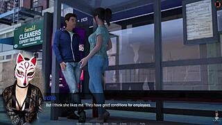 Is Kate giving a blowjob in her costume?