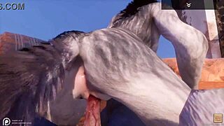 Lobo alfa bangs hot loba in wild life action