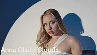 sexy blonde milf anna claire clouds strippin’ for playboy shoot