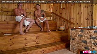 Wow! Lucie Wilde se nechává šukat od 2 chlapů v sauně