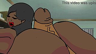 Fucking the sexy BBW ebony Nigerian usher from last night's party