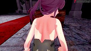 kafka gets hard fucked with ahegao face in honkai star rail pov