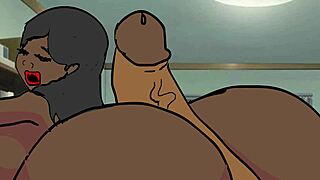 Fucking the sexy BBW ebony Nigerian usher from last night's party