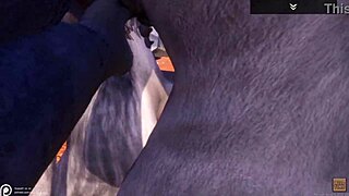 Lobo alfa bangs hot loba in wild life action