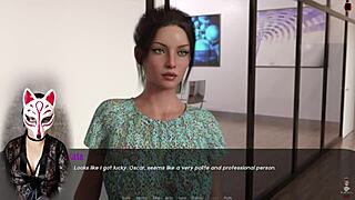 Is Kate giving a blowjob in her costume?