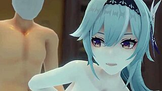 Whoa, Eula in Genshin Impact 3D Animation Gets Wild!