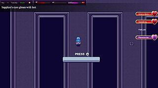 Does the horny slut expose herself in class?