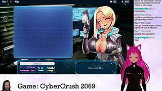 LewdNeko Says, 'Watch Me Play Cybercrush 2069 With Big Tits.'