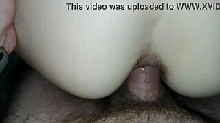 anal creampie for tinder girl in a homemade couple video.