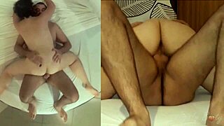 huge butt amateur girlfriend twerks on cock