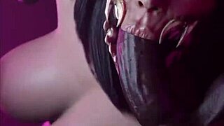 Cartoon Comes Alive With Striptease!