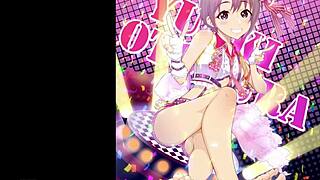 Femdom and soles fetish in an anime jerk off challenge