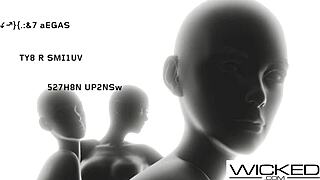 freya parker fucks and rides dick in cyberspace