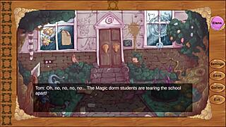 can you save the world from the weird goddess of sex in magic dorm 2?