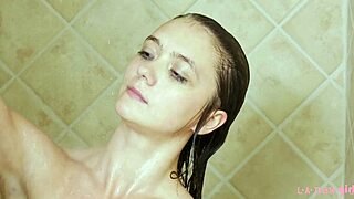 Charming Brunette Model's Shower Hides Mommy-Uncle Secrets?