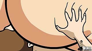 Hardcore milfs ride big cocks in wild cartoon trailers