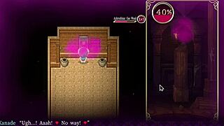 my futa lost control with hand and pussy toy in mage kanade's dungeon redo part 2