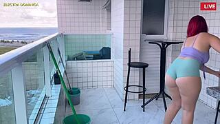 I Hired the Maid Who Wears Shorts, What a Delight That Backside, I Go Crazy with Excitement