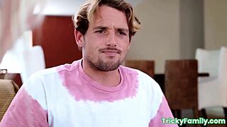 Cock-Hungry Teen Stepsis Drilled Hard by Stepbro’s Massive Shaft