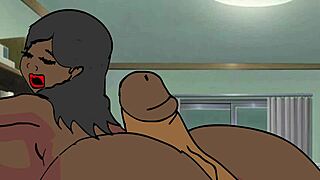 Fucking the sexy BBW ebony Nigerian usher from last night's party