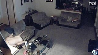 wife caught cheating in secret footage, betraying trust on hidden cam