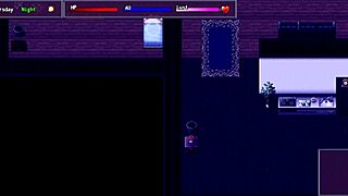 Does the horny slut expose herself in class?