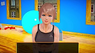 Blonde Amateur's Emotional Tit Play in Homemade Game