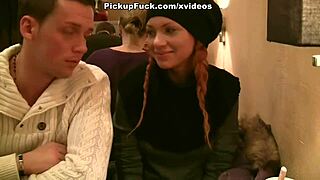 Redhead Slut in Public Toilet Fuck - Would You Dare Join Her?