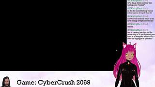 LewdNeko Says, 'Watch Me Play Cybercrush 2069 With Big Tits.'