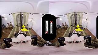 Batgirl Xxx Cosplay Bat Slut Wants To Fuck You Silly In Vr Goggles On