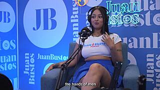 Oiled Latina Kataleya Ross Cums Hard on Vibrator!