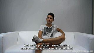 lukas 7709 in czech gay casting, pov hardcore fucking and sucking.
