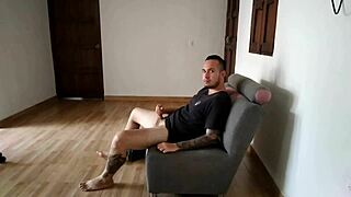 Young Nephew Caught Masturbating to Aunt's Shaved Pussy in Homemade POV Scene